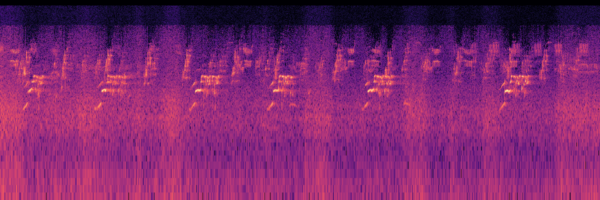 Spectrogram: Common Loon With Rich Avian Chorus